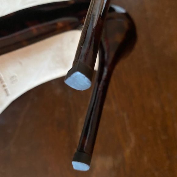 Jimmy Choo Tortoise Shell Patent Leather Pumps - Picture 6 of 9